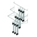 Southern Imperial 1.25 in. H X 22 in. W Silver Organizer Rack Metal ROR-24-9